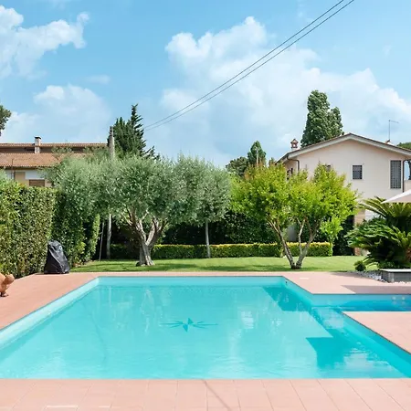 Luxury Duplex Suite In Villa With Private Pool - Near Rome & Ostia Exterior photo